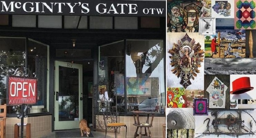 McGinty’s Gallery at the End of the World in Altadena Offers Friday “Doubleheader,” Art Exhibit and Film Festival