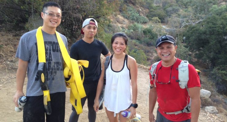 Group of Hikers Rescue Hiker who Fell Off Sam Merrill Trail