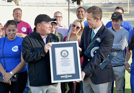 99 Cents Only Stores Celebrates #99 Day By Setting A Guinness World Record At Rose Bowl Stadium