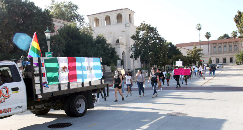 Protesters March in Pasadena Against ICE – Pasadena Now