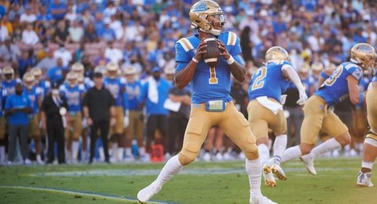 Thompson-Robinson leads UCLA to 45-17 win over Bowling Green