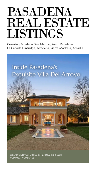 Pasadena Real Estate Now Pasadena Weekendr