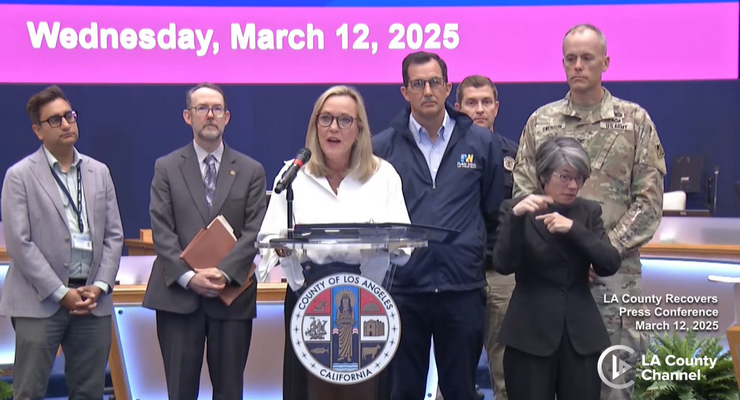 LA County Wraps Up Weekly Wildfire Recovery Press Conferences