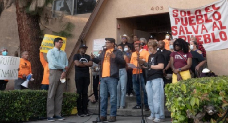 Seniors Rally for Safety Improvements at Altadena Apartment Complex, Recount Harrowing Eaton Fire Evacuation