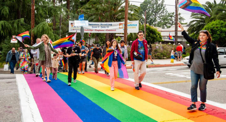 Altadena Pride Walkabout Marches On Today Despite Wildfire Devastation ...