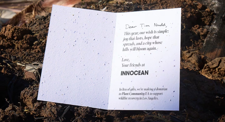 Burn Scars See Controversial Seed-Paper Card Gesture Amid Wildfire Recovery