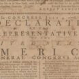 Two Copies of the Declaration of Independence Await Visitors