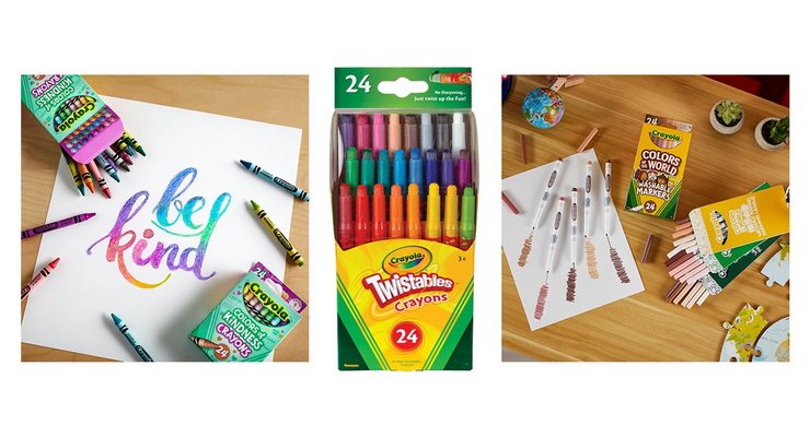Crayola Twistables Crayons Coloring Set, Twist Up Crayons for Kids