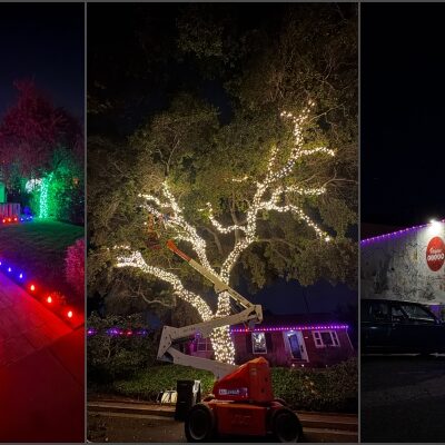 Pasadena Business’s $20,000 Halloween Light Show Brightens Community, Showcases Expertise