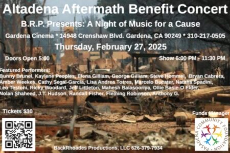 The Altadena Aftermath Benefit Concert: Music for a Cause