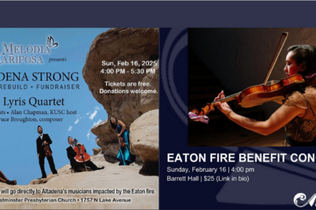 Twin Benefit Concerts Will Support Altadena Fire Victims