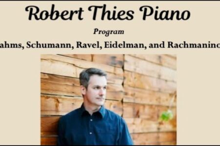 Gold Medal Pianist Robert Thies Performs Sunday