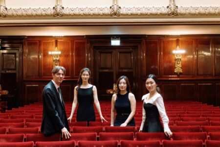 Acclaimed Esmé Quartet Performs Today at Caltech’s Beckman Auditorium